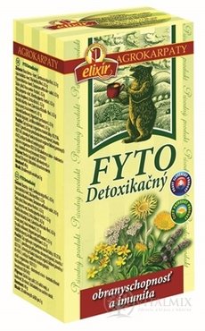 AGROKARPATY FYTO ČAJ detoxikačný bylinný čaj 20x2 g (40 g)