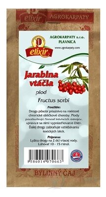 AGROKARPATY JARABINA VTÁČIA plod bylinný čaj 1x30 g