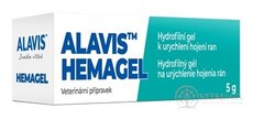 ALAVIS HEMAGEL veterinárny hydrofilný gél na rany 1x5 g