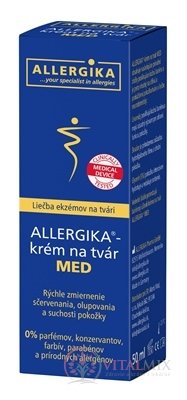 ALLERGIKA Krém na tvár MED 1x50 ml