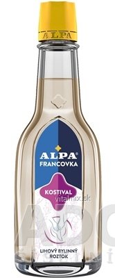 ALPA FRANCOVKA KOSTIHOJ liehový bylinkový roztok 1x60 ml