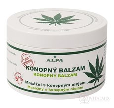 ALPA KONOPNÝ BALZAM masážny s konopným olejom 1x250 ml