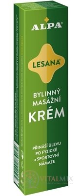 ALPA KRÉM LESANA bylinný masážny 1x40 g