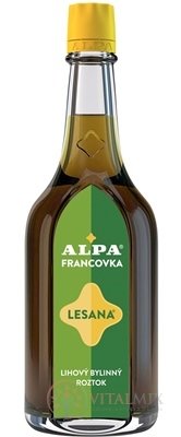 ALPA LESANA FRANCOVKA liehový bylinkový roztok 1x160 ml