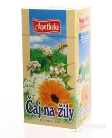 APOTHEKE BYLINNÝ ČAJ NA ŽILY S POHÁNKOU 20x1,5 g (30 g)