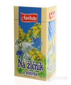 APOTHEKE BYLINNÝ ČAJ NA ŽLČNÍK A SLINIVKU 20x1,5 g (30 g)