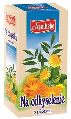 APOTHEKE ČAJ NA ODKYSLENIE S PÚPAVOU 20x1,5 g (30 g)