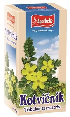 APOTHEKE Kotvičník zemný záparové vrecká 20x1,5 g (30 g)