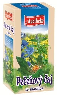 APOTHEKE PEČEŇOVÝ ČAJ SO SLAMIHOU 20x1,5 g (30 g)