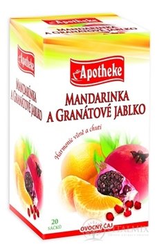 APOTHEKE PREMIER SELECTION ČAJ MANDAR.+GRAN.JABL. 20x2 g (40 g)