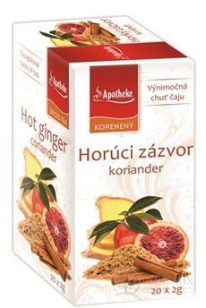 APOTHEKE PREMIER SELECTION Horúci zázvor koriander 20x2 g (40 g)