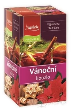 APOTHEKE PREMIER Vianočné kúzlo bylinný čaj v nálevových vreckách 20x2 g (40 g)