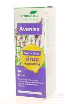 aromatica AVENISA Skorocelový sirup viaczložkový 1x210 ml