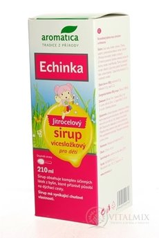 aromatica ECHINKA Skorocelový sirup pre deti viaczložkový 1x210 ml