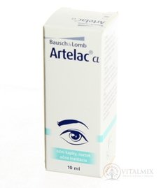 ARTELAC CL očný roztok, sterilizujúca  zvlhčujúca instilácia 1x10ml