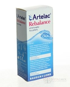 Artelac Rebalance očné kvapky 1x10 ml