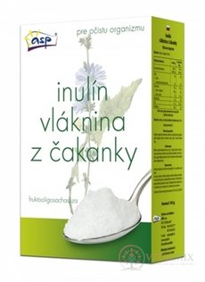 asp INULÍN vláknina z čakanky v prášku 1x300 g