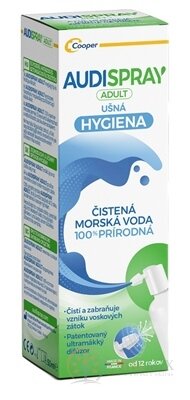 AUDISPRAY ADULT - Cooper ušný sprej 1x50 ml