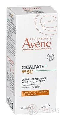 AVENE CICALFATE+ Multi-ochranný KRÉM SPF 50+ obnovujúci 1x30 ml