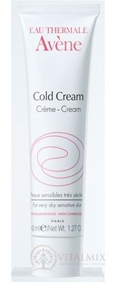 AVENE COLD CREAM krém na veľmi suchú citlivú pokožku 1x40 ml