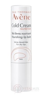 AVENE COLD CREAM NUTRITION Balzam na pery výživný, na citlivé pery 1x4 g