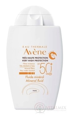 AVENE FLUIDE MINÉRAL SPF50+ minerálny fluid (veľmi vysoká ochrana) 1x40 ml