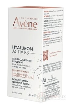 AVENE HYALURON ACTIV B3 Sérum koncentrované vyhladzujúce 1x30 ml