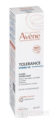 AVENE TOLERANCE HYDRA-10 Hydratačná emulzia 1x40 ml