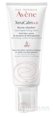 AVENE XeraCalm A.D Relipidačný balzam (inovácia) veľmi suchá koža (sterile cos.) 1x200 ml