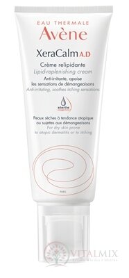 AVENE XeraCalm A.D Relipidačný krém (inovácia) veľmi suchá koža (sterile cos.) 1x200 ml