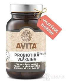 AVITA PROBIOTIKÁ PLUS VLÁKNINA tbl (inov.2022) 1x60 ks