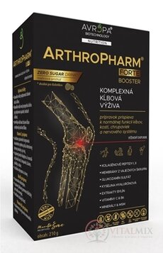 AVROPA ArthroPharm Forte prášok, malinová príchuť 1x210 g