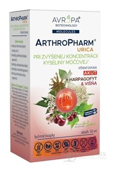 AVROPA ArthroPharm Urica bylinné kvapky 1x50 ml