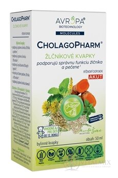 AVROPA CholagoPharm bylinné kvapky 1x50 ml
