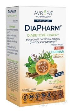 AVROPA DiaPharm bylinné kvapky 1x50 ml