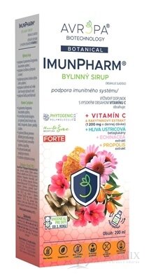 AVROPA ImunPharm bylinný sirup 1x200 ml