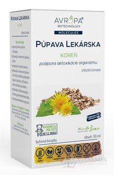 AVROPA PÚPAVA LEKÁRSKA koreň bylinné kvapky 1x50 ml