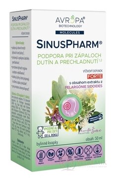 AVROPA SinusPharm bylinné kvapky 1x50 ml