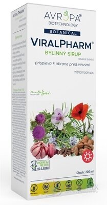 AVROPA ViralPharm bylinný sirup 1x200 ml