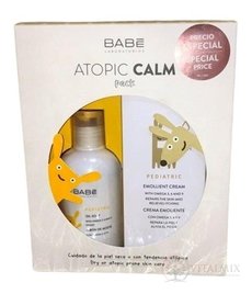 BABÉ DIEŤA Atopický balíček Atopické telové mlieko 200 ml + Atopický kúpeľový gél 200 ml (inov. 2022) 1x1 set