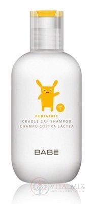 BABÉ DIEŤA Šampón na mliečne chrasty (Pediatric Milk crust shampoo, pH5) 1x200 ml