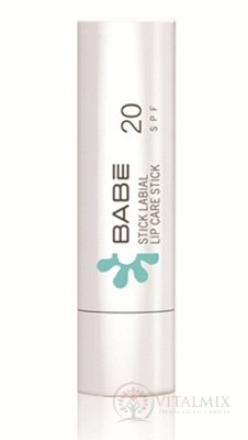 BABÉ PLEŤ Ošetrujúca tyčinka na pery SPF 20 (Lip care stick) 1x4 g