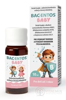 BAC-ENTOS BABY detské kvapky 1x10 ml