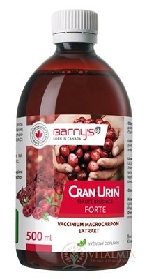 Barny's CRAN-URIN FORTE tekuté brusnice 1x500 ml