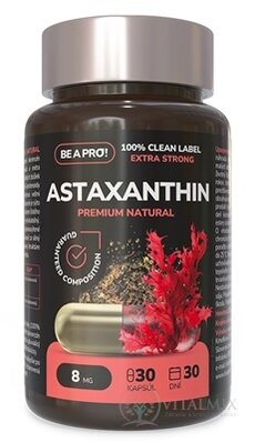 BE A PRO! ASTAXANTHIN PREMIUM NATURAL cps 1x30 ks