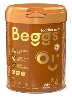 Beggs 4 batoľacie mlieko, výživa malých detí (od ukonč. 24. mesiaca) 1x800 g