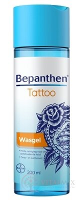 Bepanthen Tattoo umývací gél na tetovanú pokožku 1x200 ml