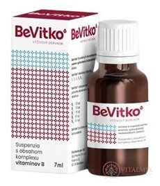 BeVitko suspenzia s obsahom komplexu vitamínov B 1x7 ml