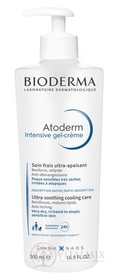 BIODERMA Atoderm Intensive gél-krém 1x500 ml