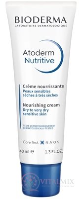 BIODERMA Atoderm NUTRITIVE výživný krém na tvár, suchá pleť 1x40 ml